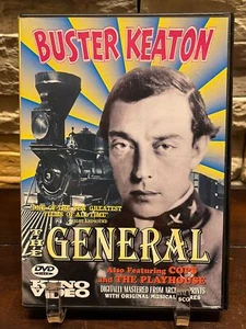 THE GENERAL FEATURING COPS AND THE PLAYHOUSE BUSTER KEATON USED DVD - Picture 1 of 4