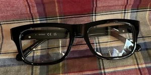 Guess GU150189 001 55/18/150 Eyeglass Frames Demo Lens. Black Square Frames - Picture 1 of 5