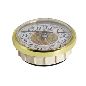 2.8 Inch Quartz Gold Trim Clock Fit-Up/ Insert Roman Numeral Quartz Movement - Picture 1 of 6