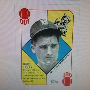 BOBBY DOERR #37 of 52 Red Sox 1951 Topps VIP Only 2016 Topps National Convention - Picture 1 of 2