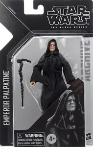 EMPEROR PALPATINE STAR WARS THE BLACK SERIES ARCHIVE COLLECTION 6" INCH HASBRO - Picture 1 of 2
