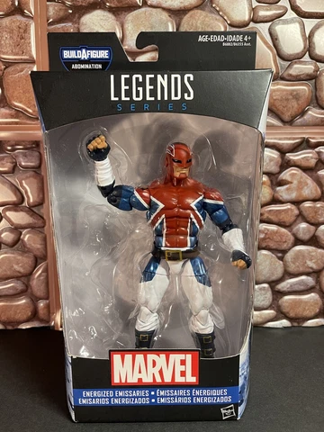 Marvel Legends Captain Britain No Abomination BAF Excalibur B6882 Figure Cover