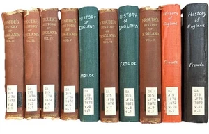 Froude's History of England, 2-11 Bände, Schreiber, 1870er Jahre Antiquariat - Bild 1 von 16