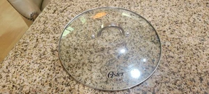 OSTER 11,5’ Deckel nur Glas Edelstahl Ersatz 11,25" innen, runder Topf - Bild 1 von 4