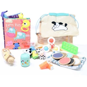 Montessori Activity Busy Bag (age 6 months to 2 years) - Picture 1 of 12