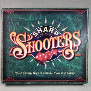 Sharp Shooters Würfel Brettspiel 1994 Milton Bradley 100% vollständig - Bild 1 von 2