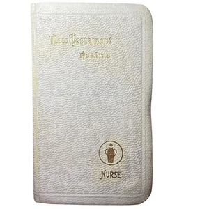 Vintage Pocket Bible New Testament Psalms Nurse 1941 WWII Franklin D Roosevelt - Picture 1 of 11