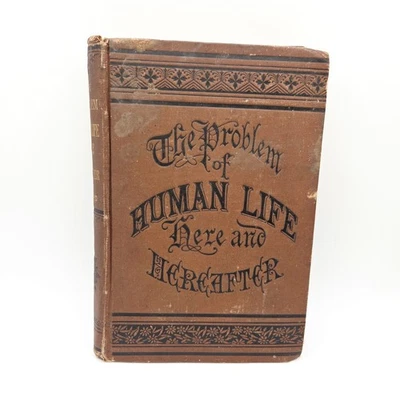 The Problem of Human Life Here and Hereafter by Wilford Hall Foto 1 de 4