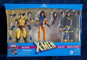 Marvel Legends Love Triangle 3-Pack, X-Men, Jean Grey, Cyclops, Wolverine. - Picture 1 of 6