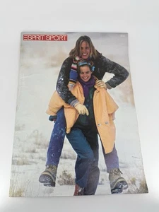 VTG RARE ESPRIT Sport CATALOG FALL 1984 HUGE 15"X11" 1980s Advertising MODEL - Imagen 1 de 7