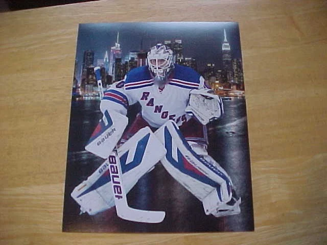 Foto personalizada Henrik Lundqvist New York Rangers City Skyline ENVÍO GRATUITO 3/Más Foto 1 de 1