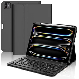 Tastatur Hülle für iPad Pro 11 Zoll M4 2024 Abnehmbar Kabellos Bluetooth A... - Bild 1 von 9