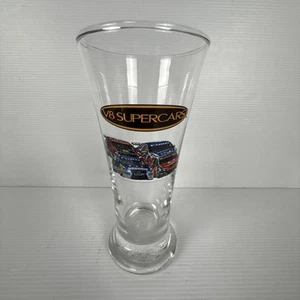 V8 Supercars Australia Beer Glass Ford Holden Bar 285ml - Bild 1 von 4