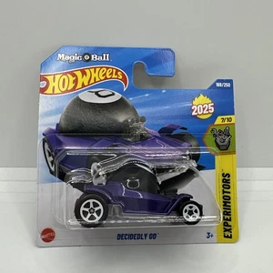 2025 Hot Wheels Decidedly Go Magic 8 Ball SHORT CARD - Picture 1 of 3