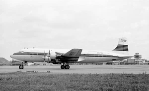 35MM ORIGINAL AIRCRAFT NEGATIVE PH-TRI DC-6 1968 #8262 - Foto 1 di 1