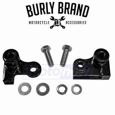Burly Brand Lowering Blocks for 1989-1999 Harley Davidson FXST Softail qv Foto 1 de 4