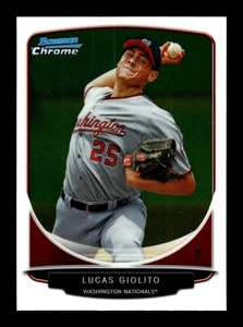 LUCAS GIOLITO ⚾ 2013 Bowman Chrome Prospects #BCP5 Washington Nationals - Picture 1 of 2