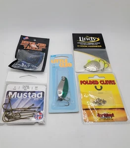 Fishing Tackle Bundle – Lures, Hooks, Clevis & More | Mustad, Lindy, Little Cleo - Bild 1 von 5