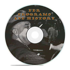 Fdr, Franklin Roosevelt New Deal Wpa Programs, Depression Dvd-J51