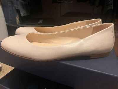 Sapatos rasos femininos Sergio Rossi marrom tamanho 38 UE EUA 7,5 MSRP $640,00 - Imagem 1 de 4