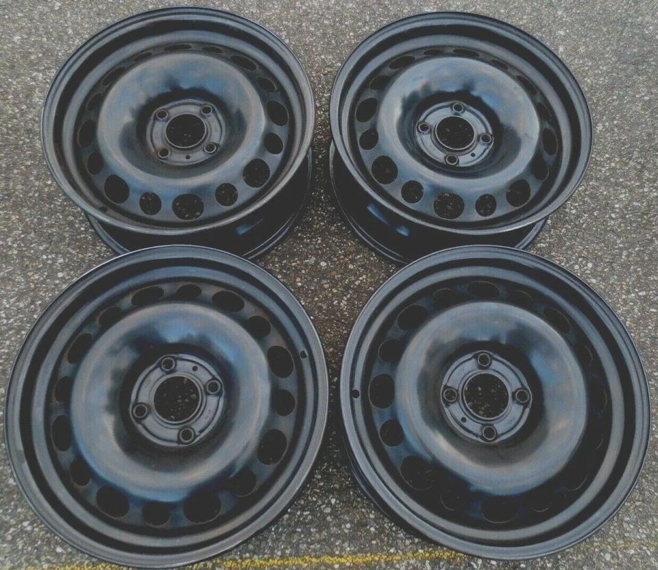 4 x Stahlfelgen Peugeot 208,Citroen C3 II,C3 Picasso 6Jx16H2 4x108 ET23  - Bild 1 von 1