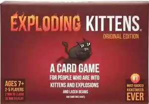 New Exploding Kittens Card Game Original Fun Family Adults & Kids & others - Picture 1 of 4