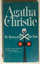 MYSTERY OF THE BLUE TRAIN Poirot Agatha Christie Pocket Books mystery paperback