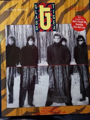 Glass Tiger - The Thin Red Line - Vinyl- Erstauflage  - Bild 1 von 4
