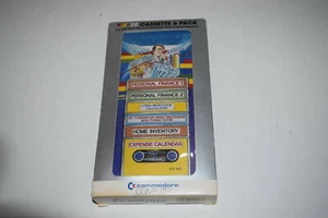 Paquete de seis cintas de datos de programa de computadora Commodore Vic de Cassette nuevas en caja - Imagen 1 de 2