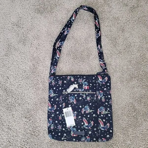 Vera Bradley Holiday Owls Navy Hipster Crossbody Purse Retired New NWT MSRP $68 - Picture 1 of 2
