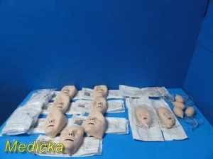 Laerdal Resusci Anne/Baby Accessories Lot – Faces, Bulb Pumps, Airway Set ~37328 - Picture 1 of 18