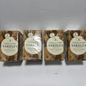 yardley london soap oatmeal & almond bath bar NEW 2 bars per box lot of 4 boxes - Picture 1 of 6