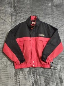 Vtg Chase Authentics NASCAR #5 Kellogg's Terry Labonte Racing Jacket Red Black L - Picture 1 of 12