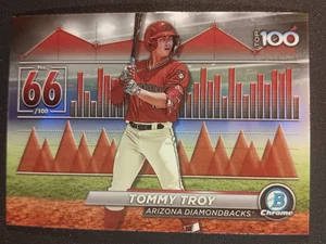 Top 100 cromado Bowman 2024 Tommy Troy #BTP-66 - Imagen 1 de 2