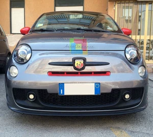 FARI ANTERIORI + KIT LED ANABBAGLIANTE PER FIAT 500 DAL 2007+ BLACK EDITION - Imagen 1 de 12