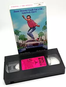Vintage TAKING CARE OF BUSINESS VHS Video Cassette * James Belushi * Pink Label - Imagen 1 de 5