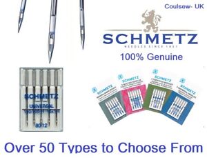 SCHMETZ Sewing Machine Needles MASSIVE RANGE in stock - Choose your type  