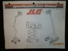 JLG Boom Lift Manlift Scissor Lift Models Specification Data Manual Original
