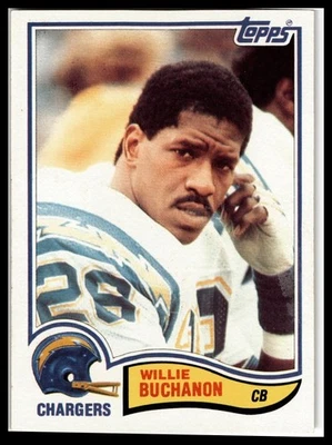 1982 Topps #227 Willie Buchanon - Image 1 of 2