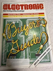 Electronic Servicing & Technology Magazine March 1988 Special Ed Buyers Guide - Bild 1 von 10