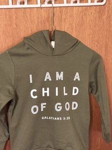Unisex Kids Hoodie Size Small. Brand New Christian Logo. - Picture 1 of 6