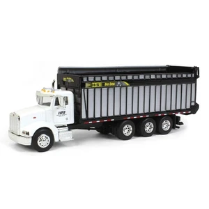 Spec Cast 1/64 White Peterbilt with H&S Big Dog 1226 Forage Box Cust-2011 - Picture 1 of 6