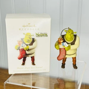Hallmark Andenken "Shrek Forever After" Shrek's Purr-fect Friend Ornament 2010 - Bild 1 von 8