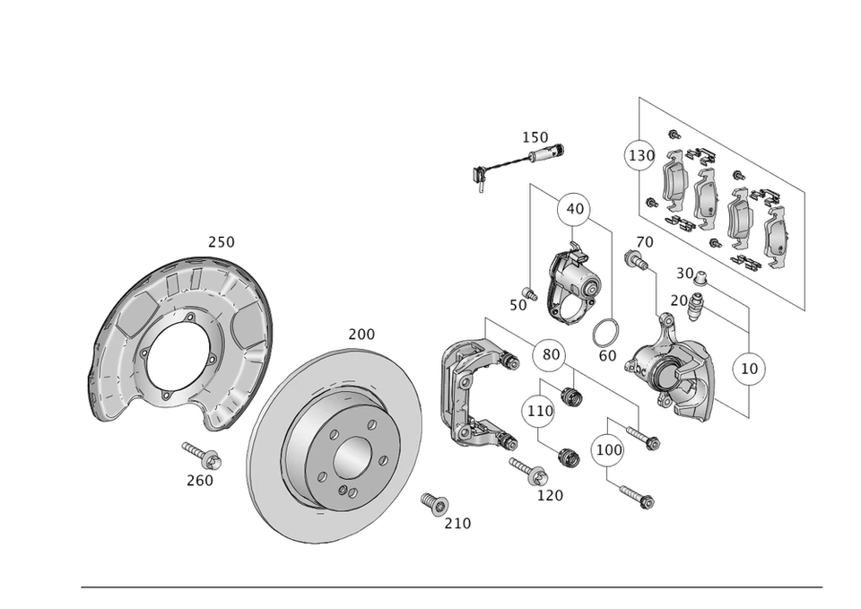 Оригинальный корпус поршня Mercedes-Benz 166-423-02-81 - Изображение 1 из 1