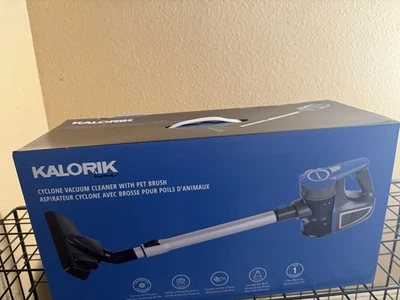 NEW Kalorik Home Cyclone Vacuum Cleaner with Pet Brush VC 46599 GR - Image 1 of 4