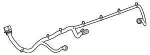 Genuine GM Rear License Plate Light Wiring Harness 84504404 - Picture 1 of 3