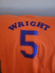 DAVID WRIGHT NY METS RETIRED # 5 TEE SHIRTS NEW - Picture 1 of 2