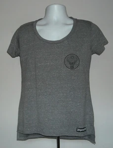 Jägermeister Pocket T-Shirt Damen klein grau Hirsch Logo - Bild 1 von 2