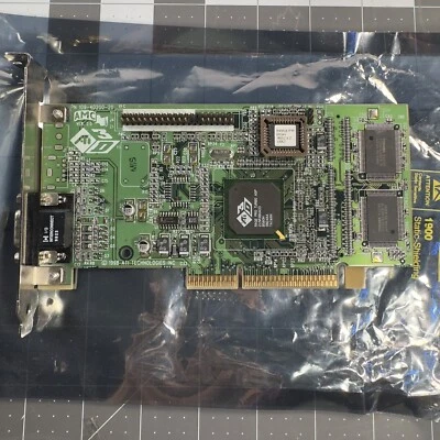 VTG ATI Rage Pro Turbo 8MB AGP Video Graphic Adapter 109-40200-20 Retro TESTED - Image 1 of 4