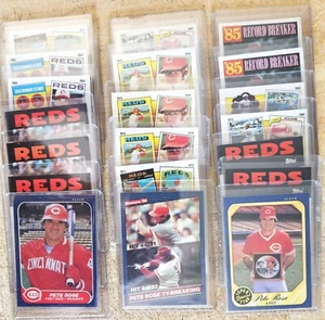 (20) CARTE PETE ROSE 1986 DONRUSS AND TOPPS NUOVE DI ZECCA TUTTE IN CARICATORI SUPERIORI... VEDI SCANSIONE - Foto 1 di 1